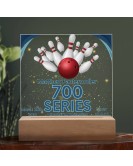 Bowling 700 Series Honor Score Reward Acrylic Bowling Gift