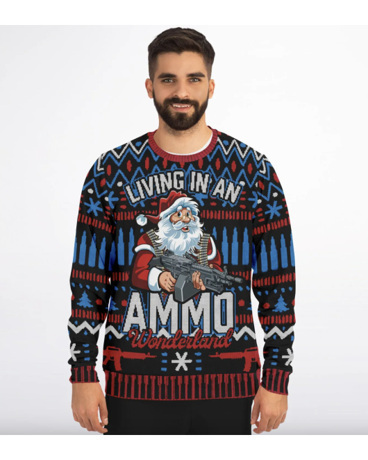 Ammo Wonderland Ugly Christmas Sweatshirt