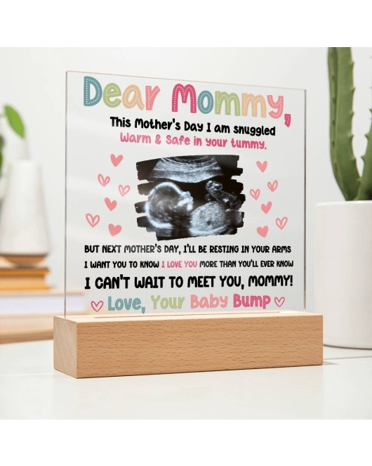 Baby Ultrasound Acrylic Gift