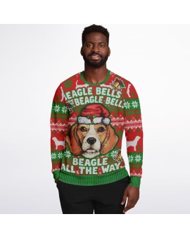 Beagle Bells Ugly Christmas Sweatshirt