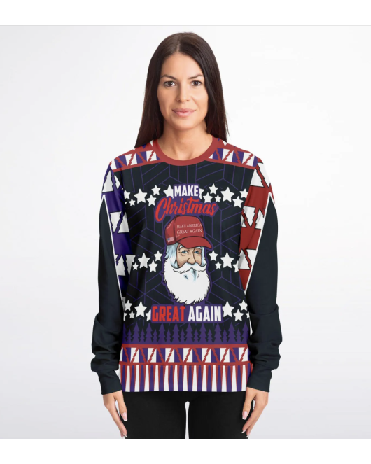 Make Christmas Great Again Ugly Christmas Sweatshirt