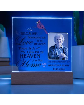 Love From Heaven Memorial Acrylic