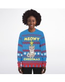 Meowy Christmas Ugly Christmas Sweatshirt