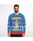 Meowy Christmas Ugly Christmas Sweatshirt