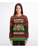 Delete Your Cookies Ugly Christmas Sweatshirt